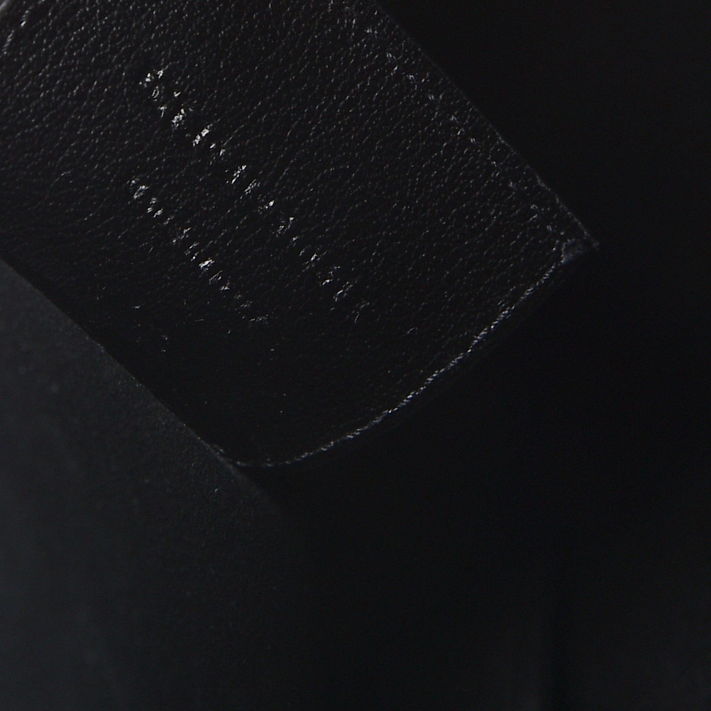 Calfskin Large Shopping Tote Black