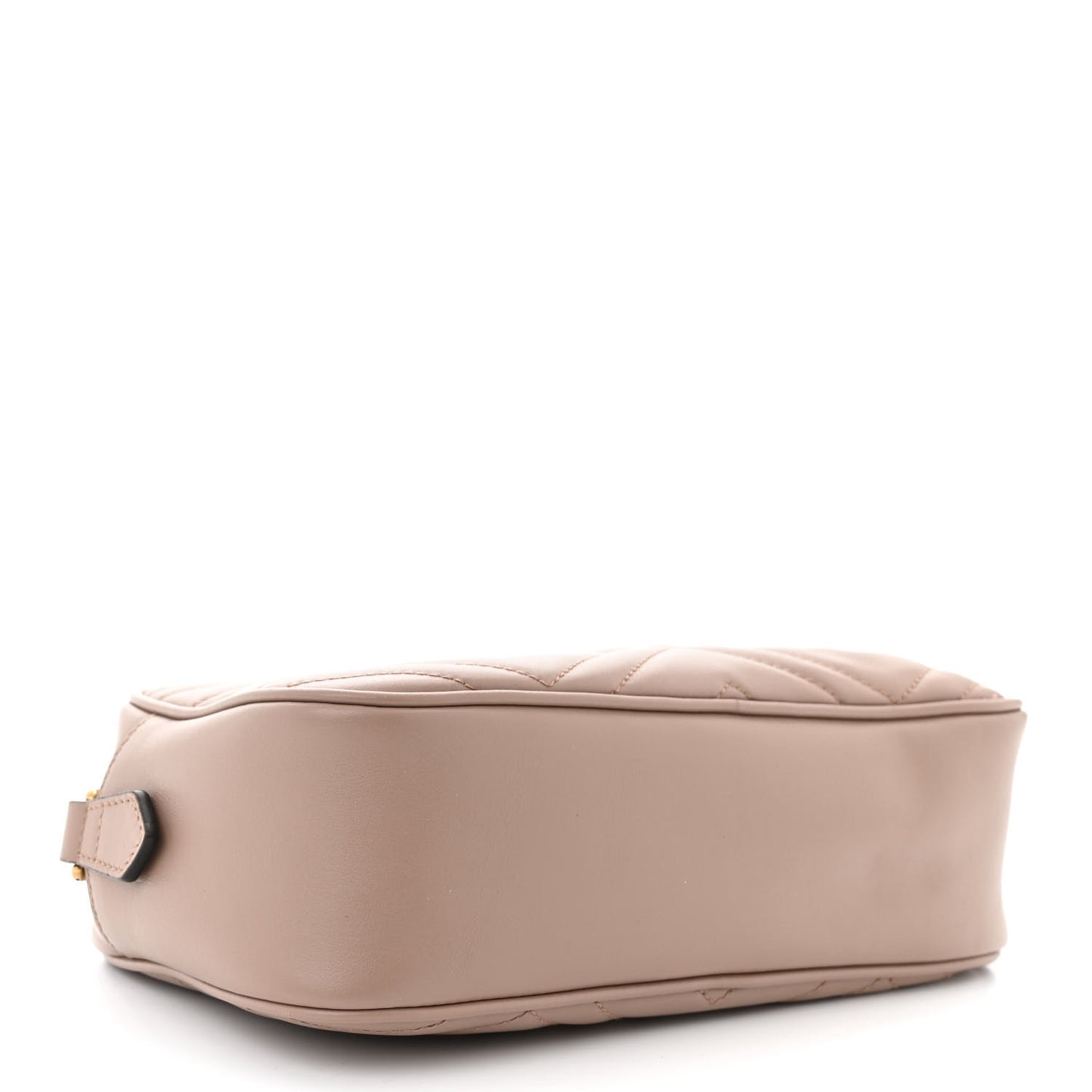 Calfskin Matelasse Small GG Marmont Chain Shoulder Bag Porcelain Rose