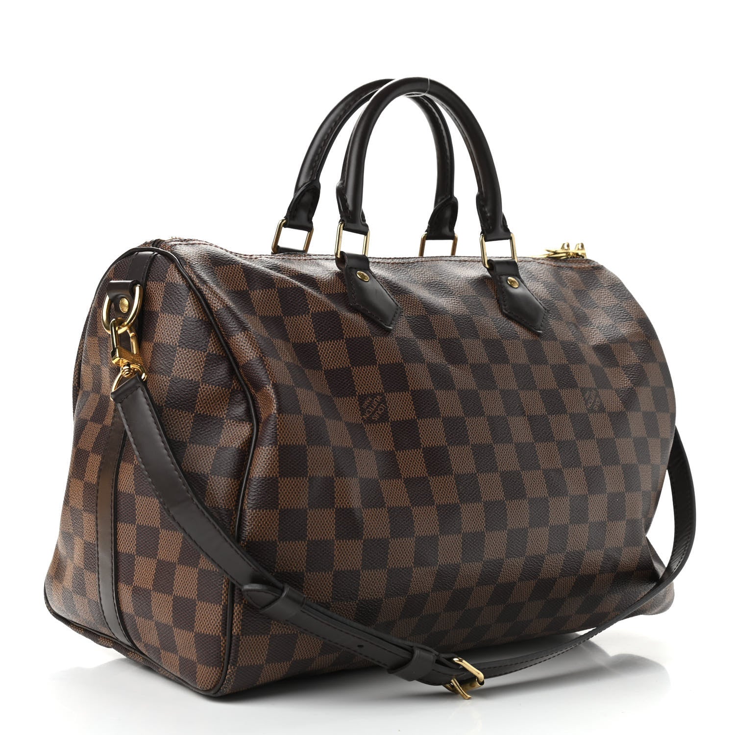Louis Vuitton Damier Ebene Speedy Bandouliere 35 3 of 12