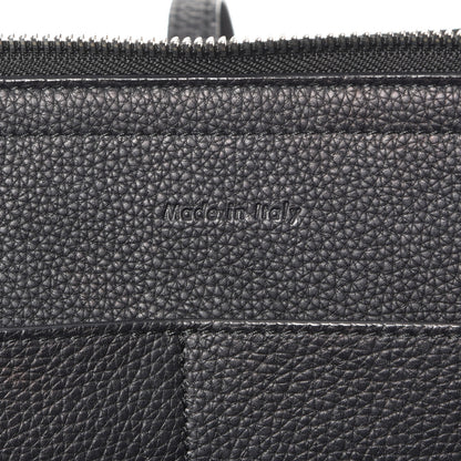 Celine Baby Grained Calfskin Tri-Fold Bag Black 7 of 9
