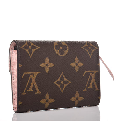 Louis Vuitton Monogram Rosalie Coin Purse Rose Ballerine 3 of 10