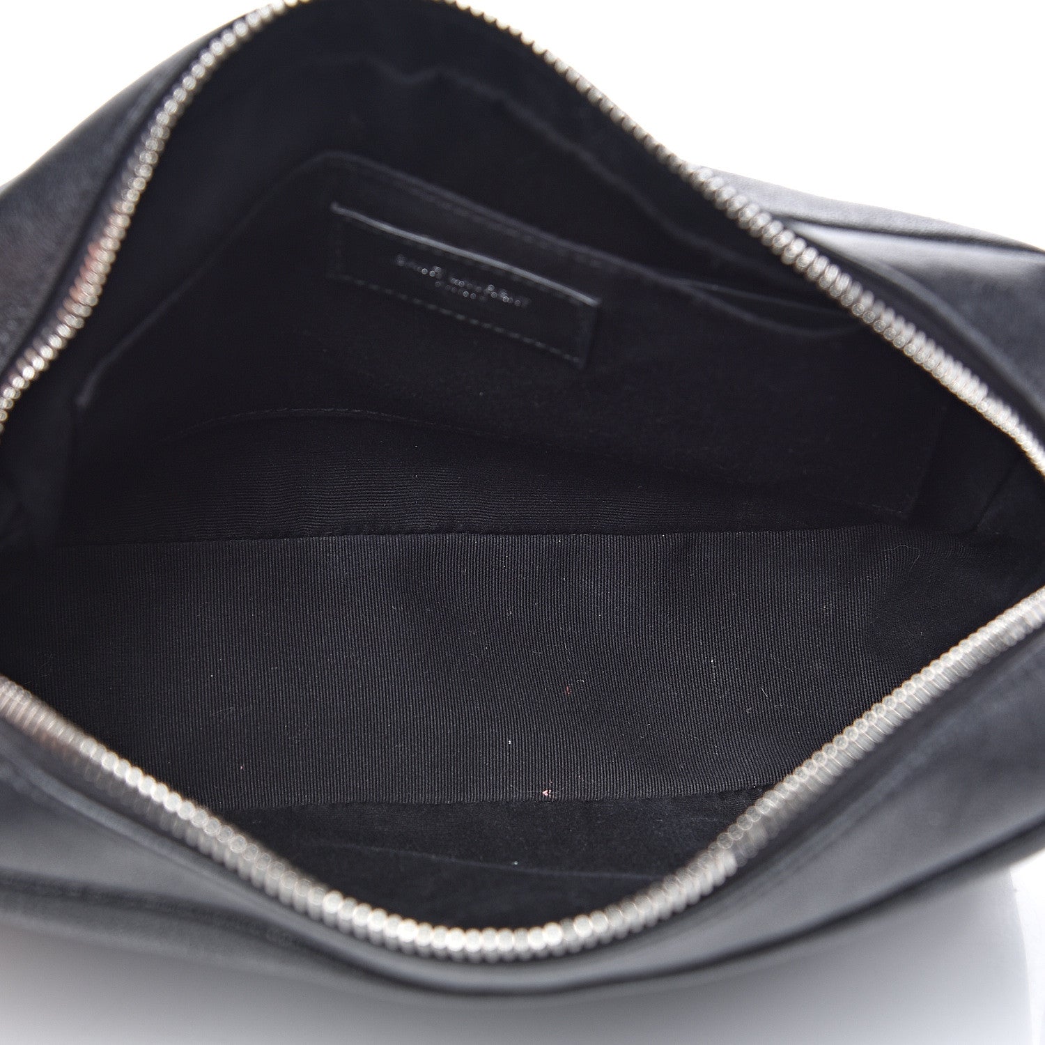 Saint Laurent Lambskin Monogram Small Lou Camera Bag Black 4 of 11