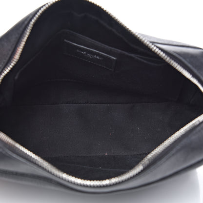 Saint Laurent Lambskin Monogram Small Lou Camera Bag Black 4 of 11