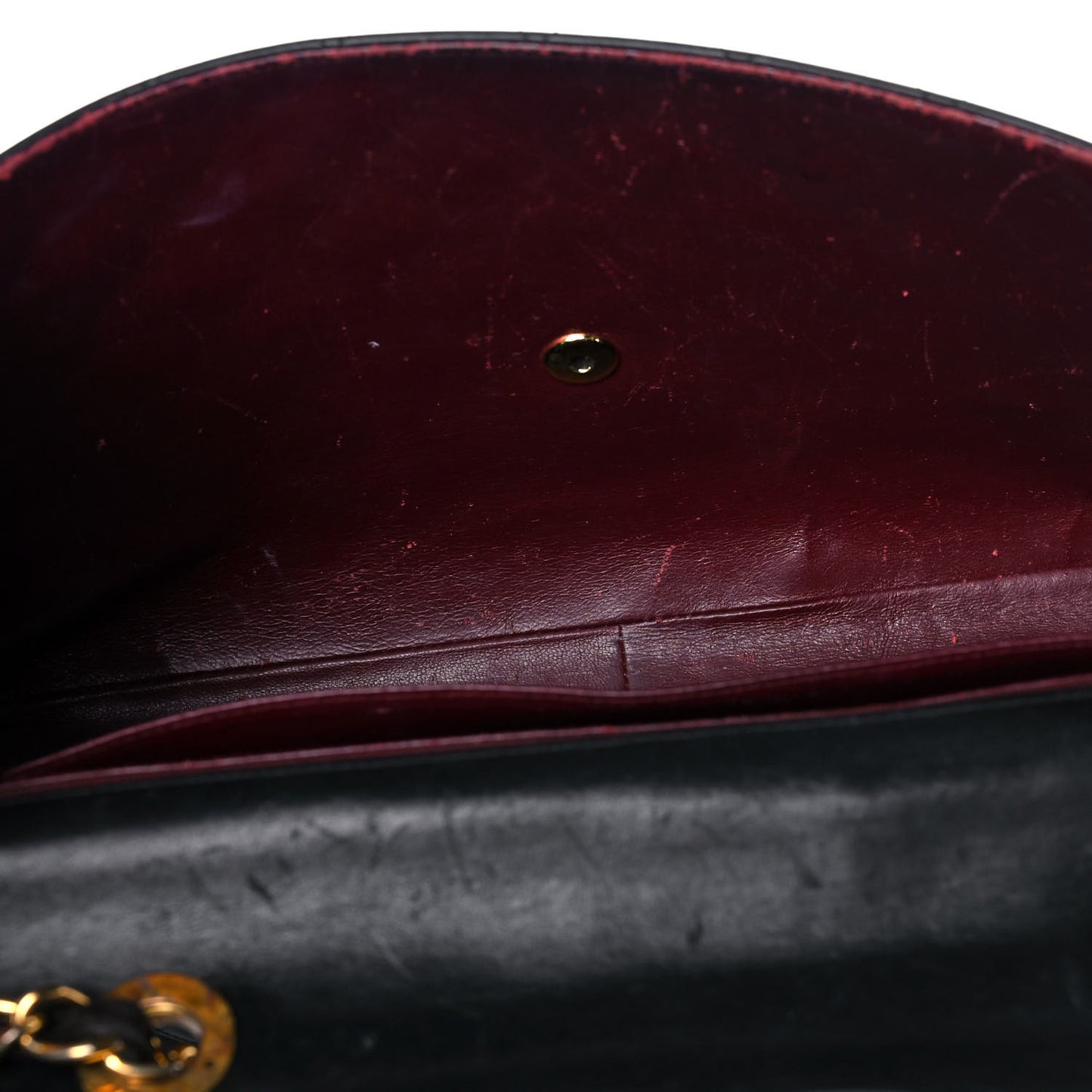 Lambskin Quilted XL Jumbo Single Flap Black