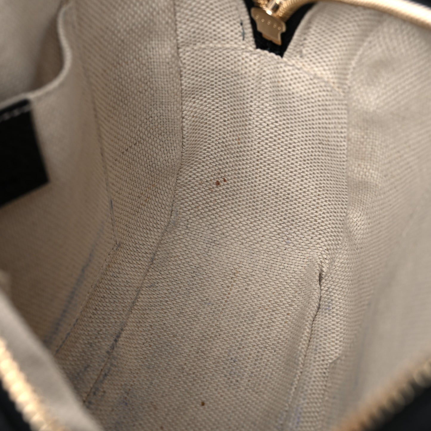 Pebbled Calfskin Small Soho Disco Bag Black