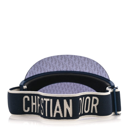 Christian Dior Oblique DiorClub V1U Sun Visor Blue 3 of 4