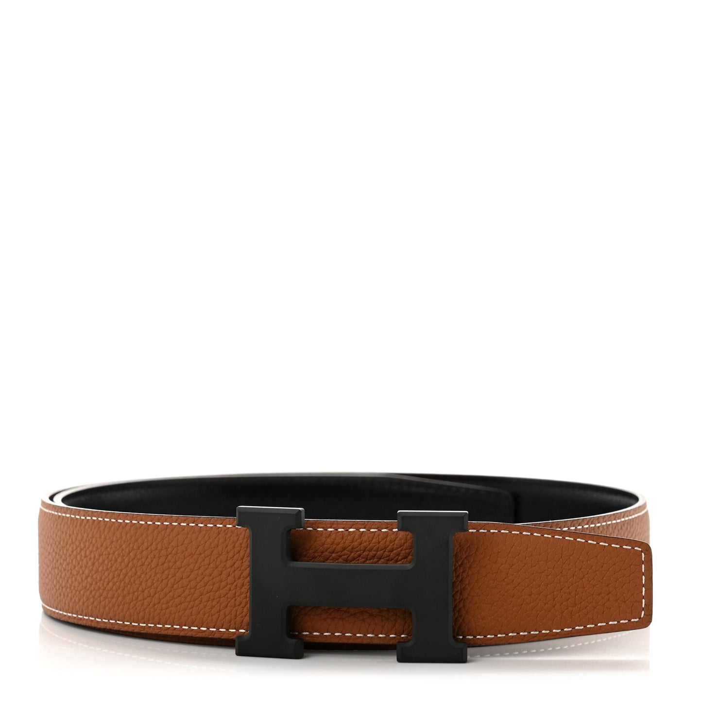 Box Togo So Black 32mm H Belt 75 Black Gold