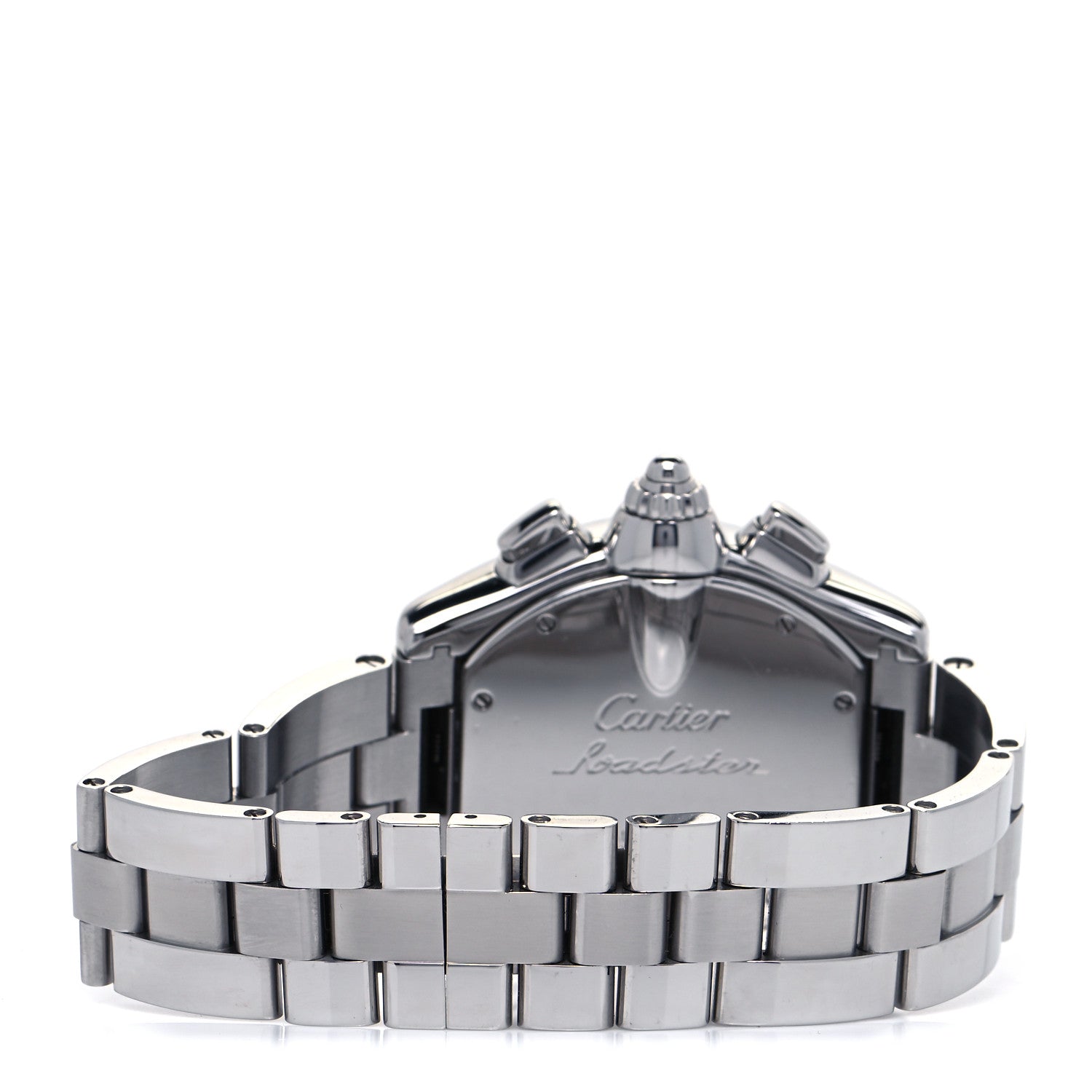 Cartier Stainless Steel 42mm Roadster Chronograph Automatic Watch 3 of 4