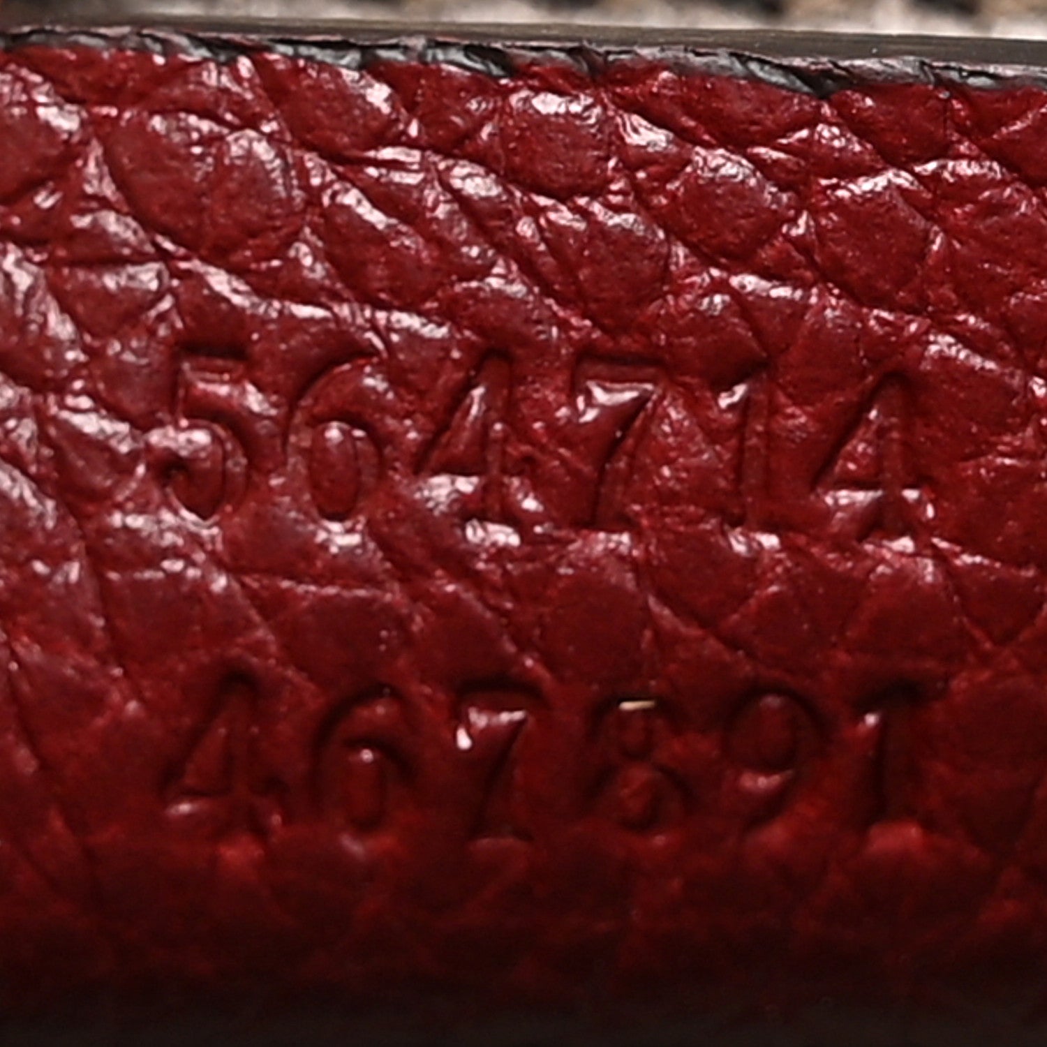 Gucci Grainy Calfskin Medium Zumi Top Handle Bag Vintage Bordeaux 8 of 12