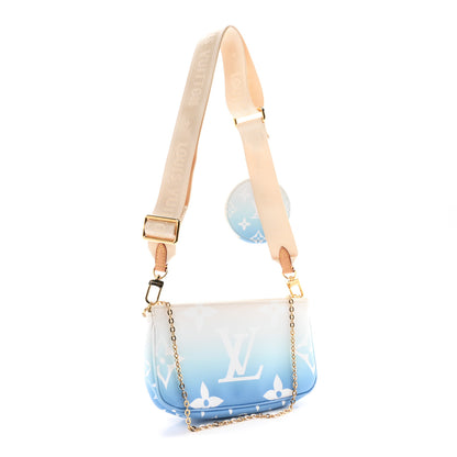 Louis Vuitton Monogram Giant By The Pool Multi Pochette Accessories Blue 3 of 10