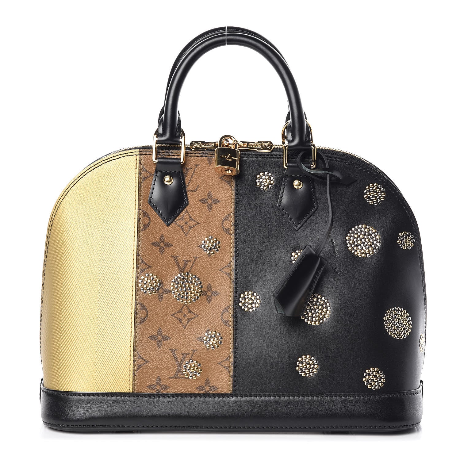 Louis Vuitton Reverse Monogram Studded Night Lights Alma PM 1 of 13