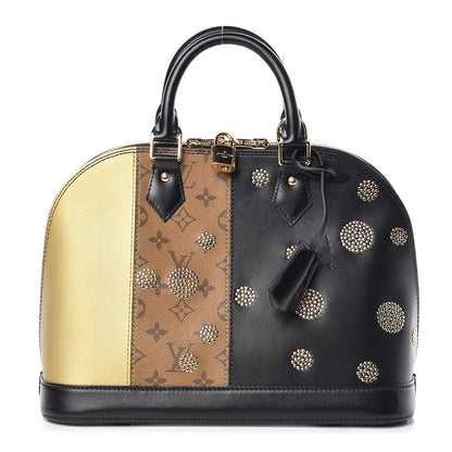 Louis Vuitton Reverse Monogram Studded Night Lights Alma PM 1 of 13