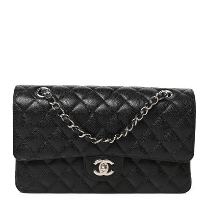 Chanel Caviar Quilted Medium Double Flap Black 1 of 9