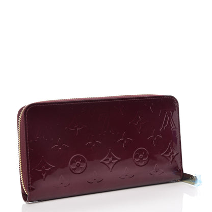 Louis Vuitton Vernis Zippy Wallet Rouge Fauviste 3 of 10