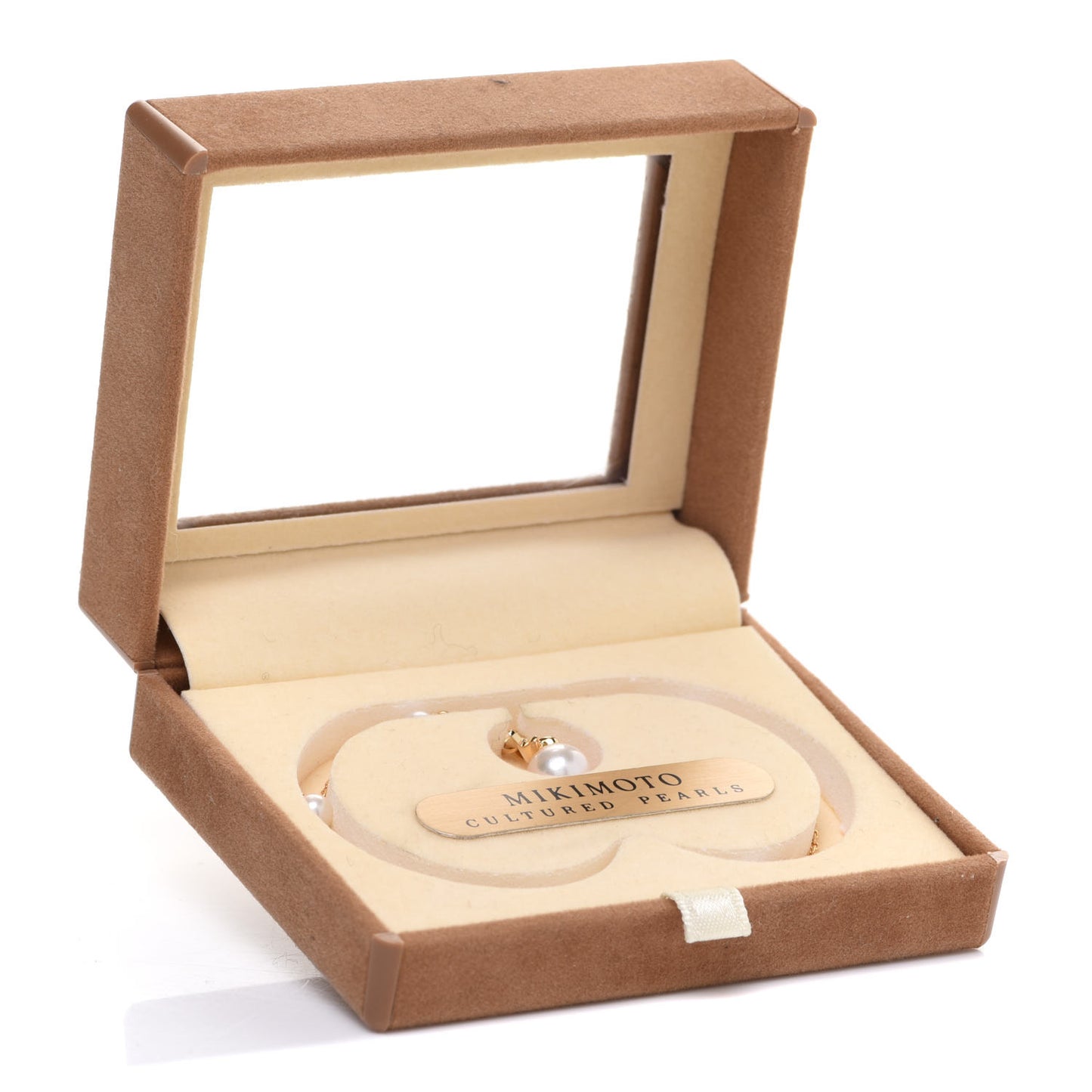 18K Yellow Gold Akoya Pearl 3.5-4mm Station Bracelet
