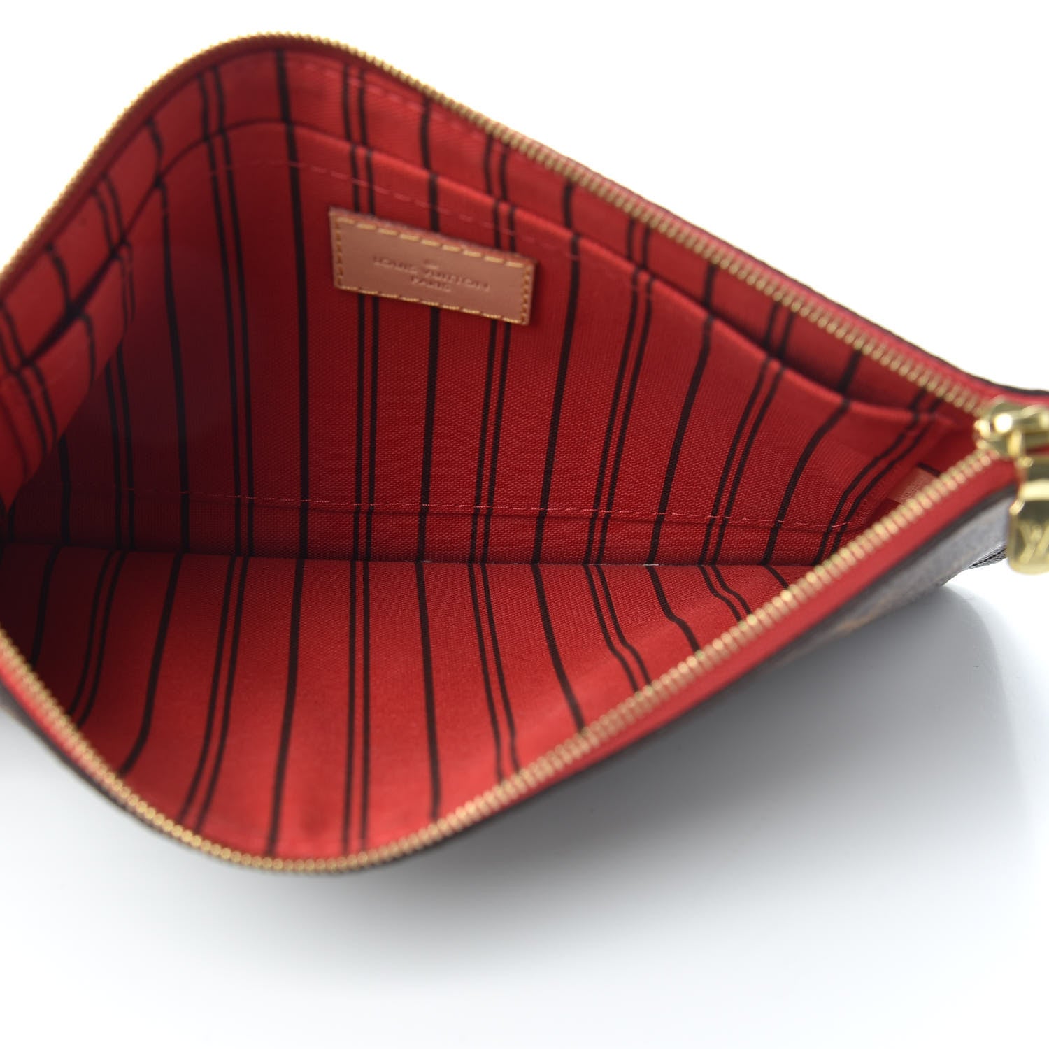 Louis Vuitton Monogram Neverfull MM GM Pochette Cherry 5 of 9