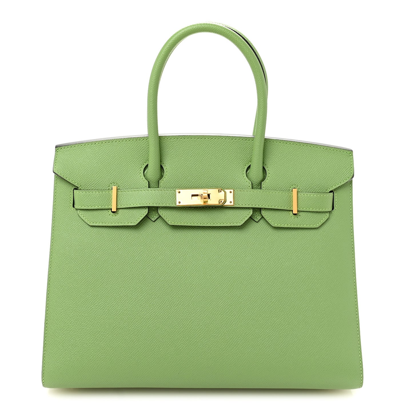 Epsom Sellier Birkin 30 Vert Criquet