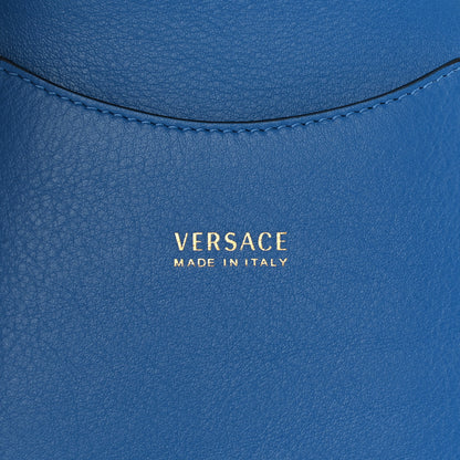 Versace Vitello Medusa Crossbody Phone Pouch Blue 7 of 11