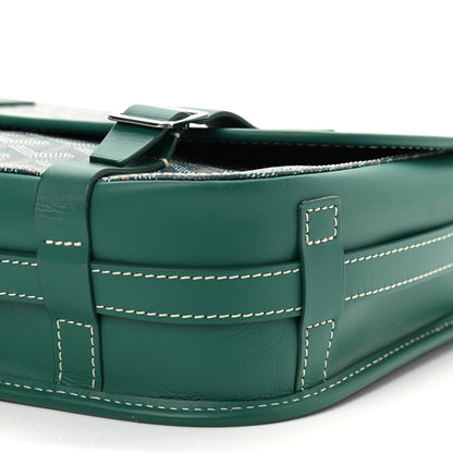 Goyard Goyardine Belvedere MM Messenger Bag Green 9 of 9