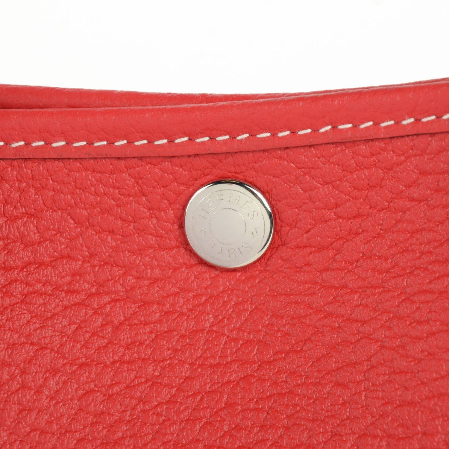 Hermes Vache Country Garden Party TPM 30 Rouge Casaque 6 of 20