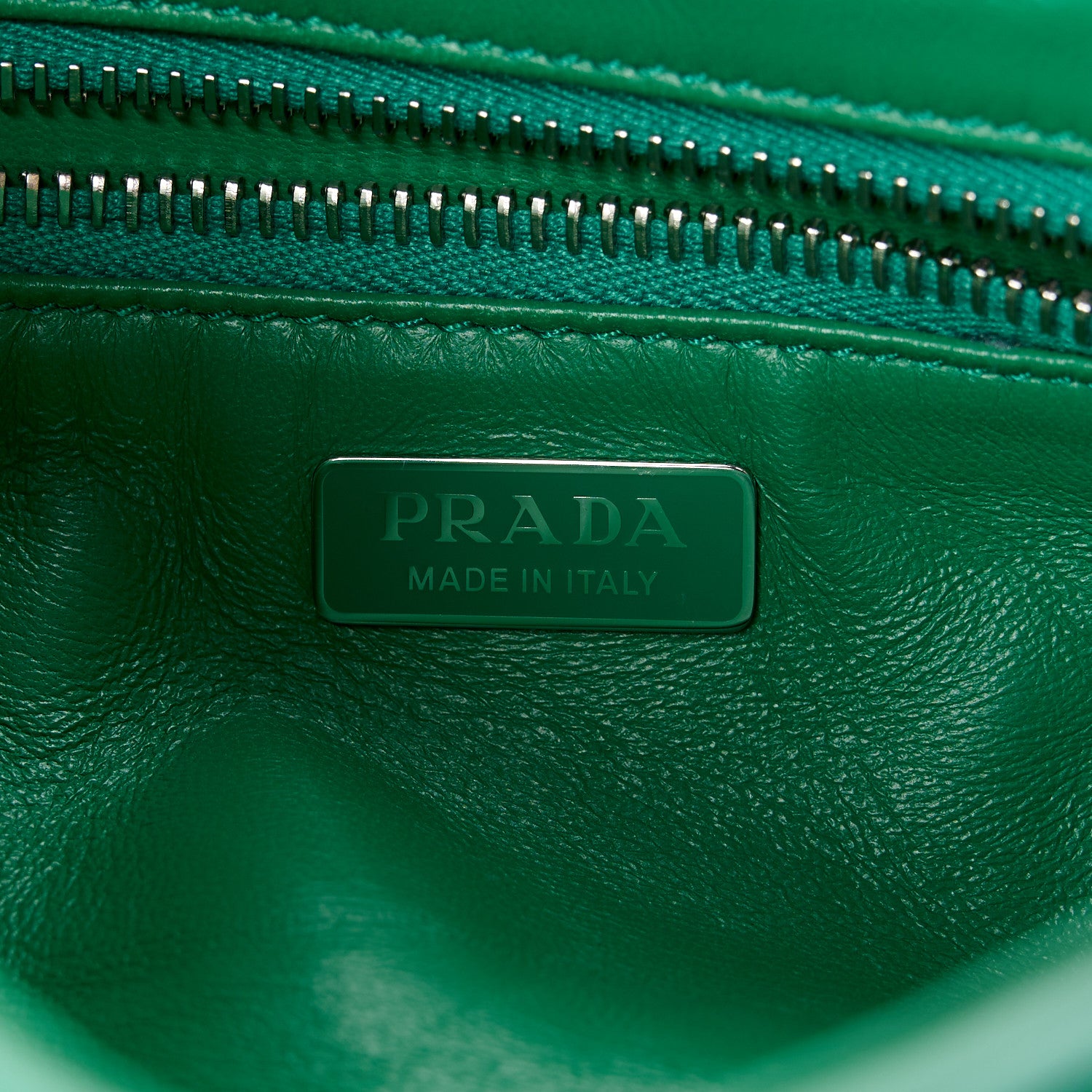 Prada Nappa Soft Padded Re-Edition 2002 Moon Bag Mango 6 of 11