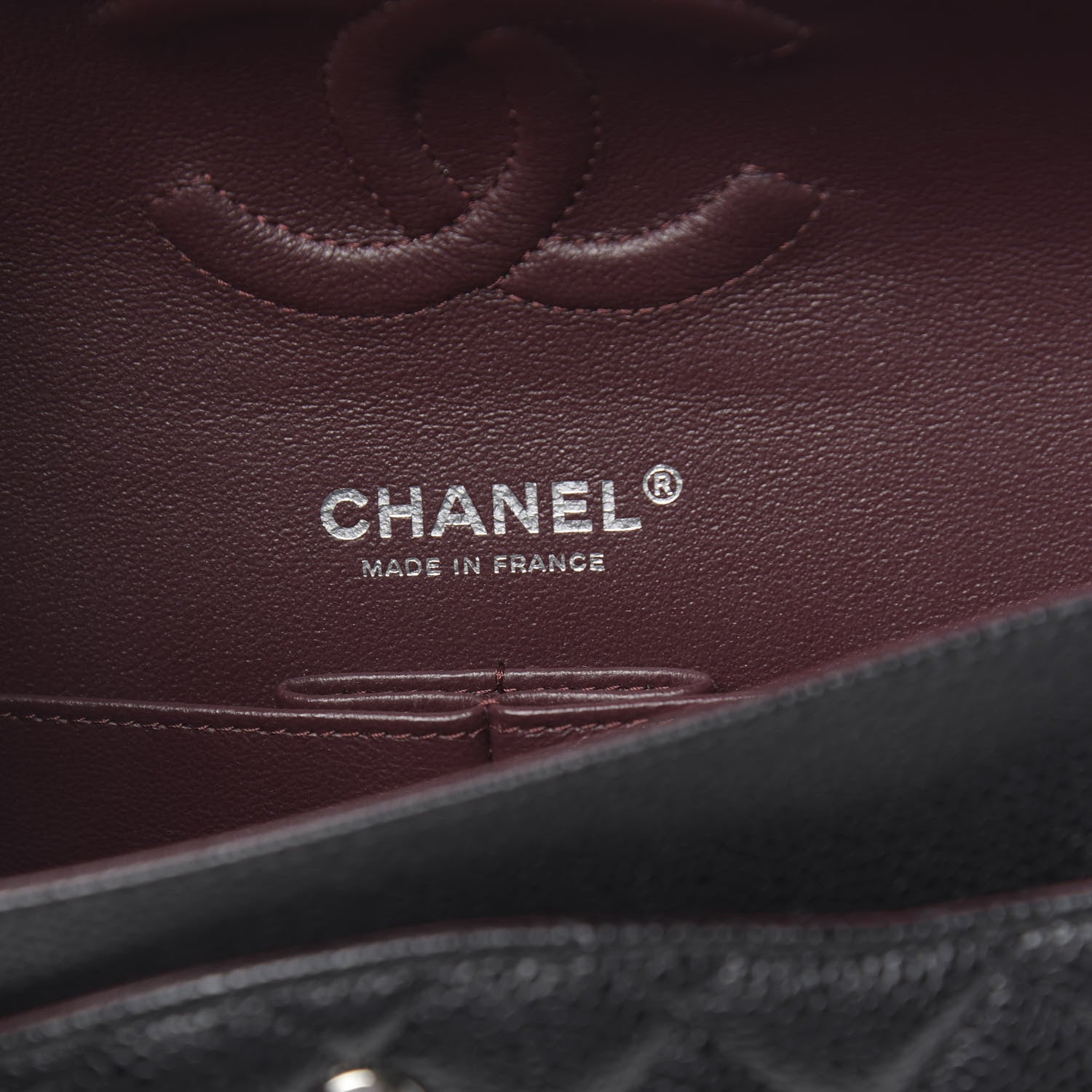 Chanel Caviar Quilted Medium Double Flap Black 6 of 13