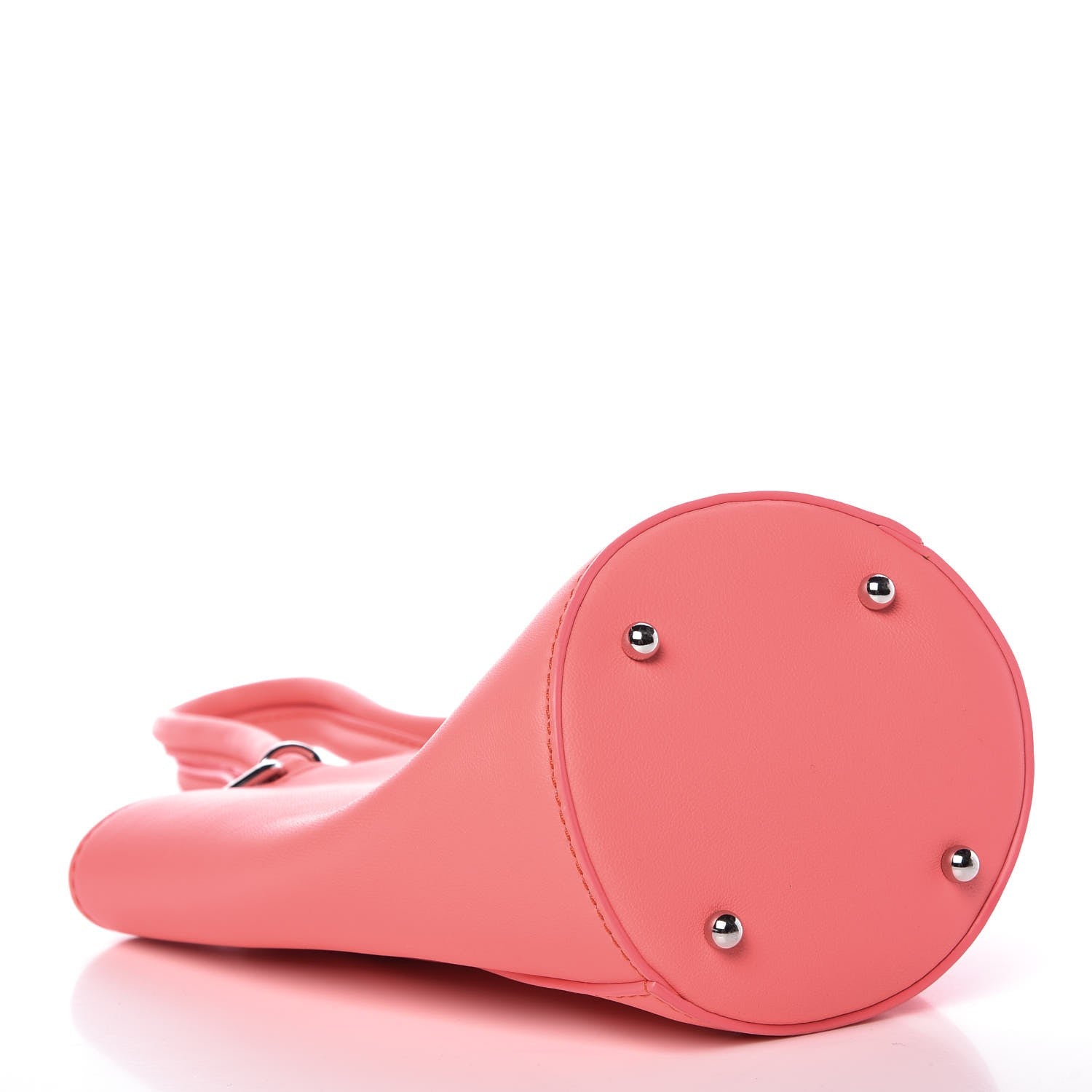 Alexander Wang Calfskin Roxy Mini Chain Bucket Neon Pink Silver Hardware 4 of 7