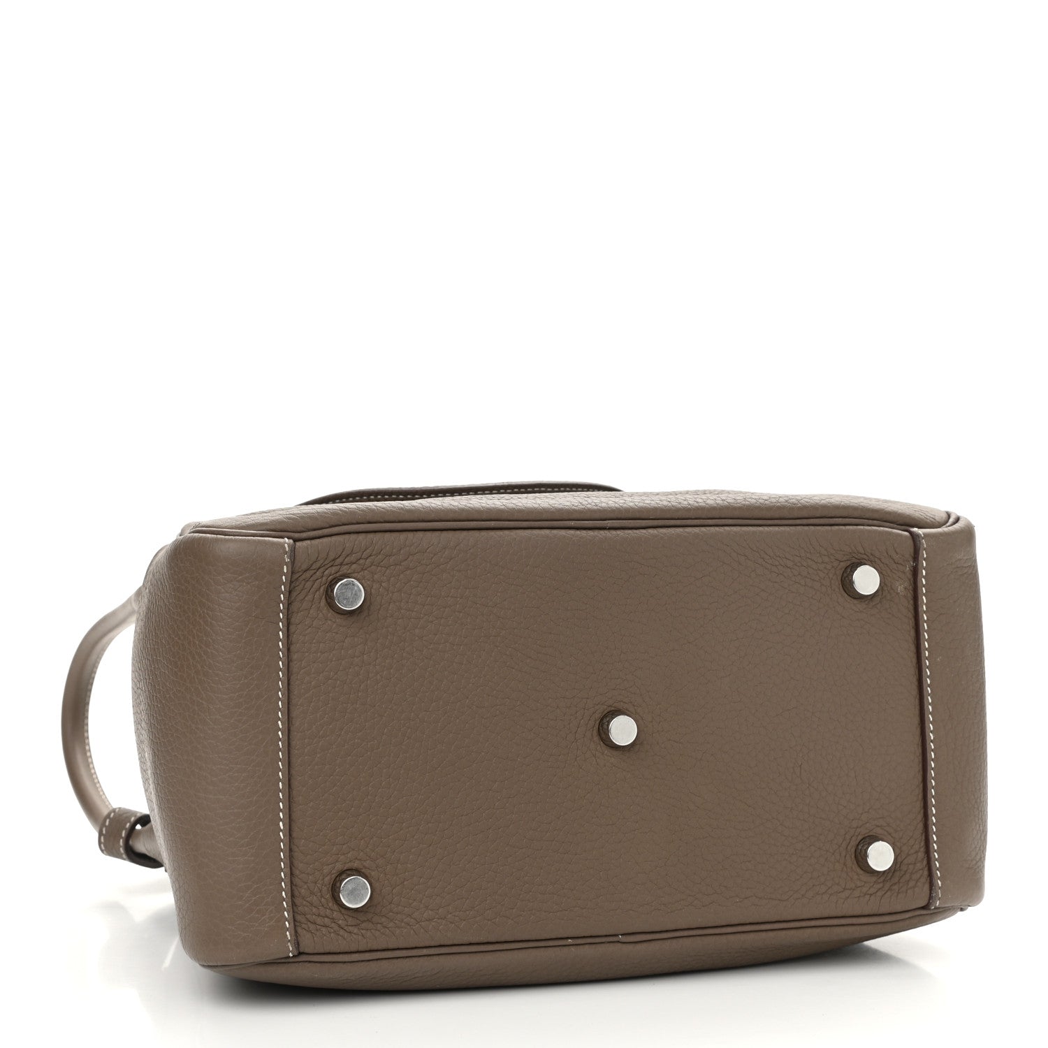 Hermes Taurillon Clemence Lindy 26 Etoupe 3 of 9