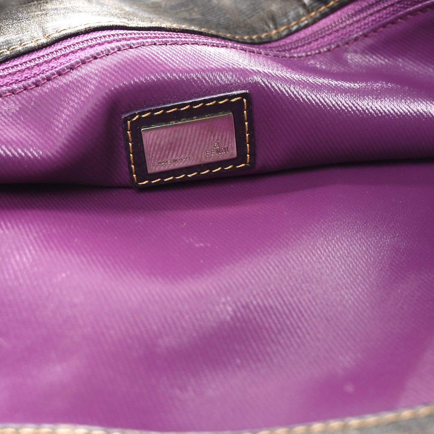 Zucca Spalmati Matrioska Roll Tote Tobacco Black