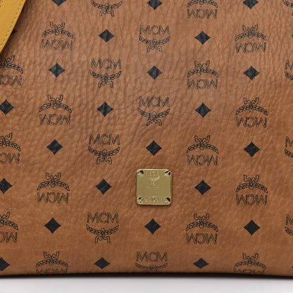 MCM Visetos Medium Klara Hobo Cognac Yellow 10 of 12