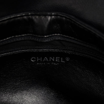 Chanel Caviar Half Moon Large Flap Black 6 of 10