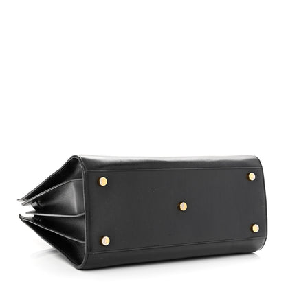 Saint Laurent Smooth Calfskin Small Sac De Jour Black 4 of 22