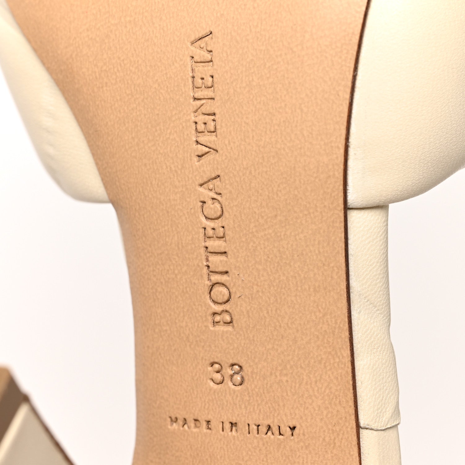 Bottega Veneta Nappa Quilted Rubber Lido Mule Sandals 38 Sea Salt 7 of 10