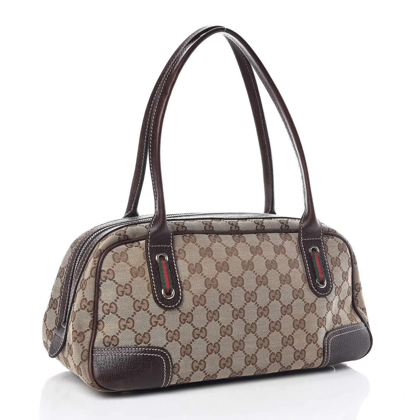 Monogram Small Princy Satchel Dark Brown