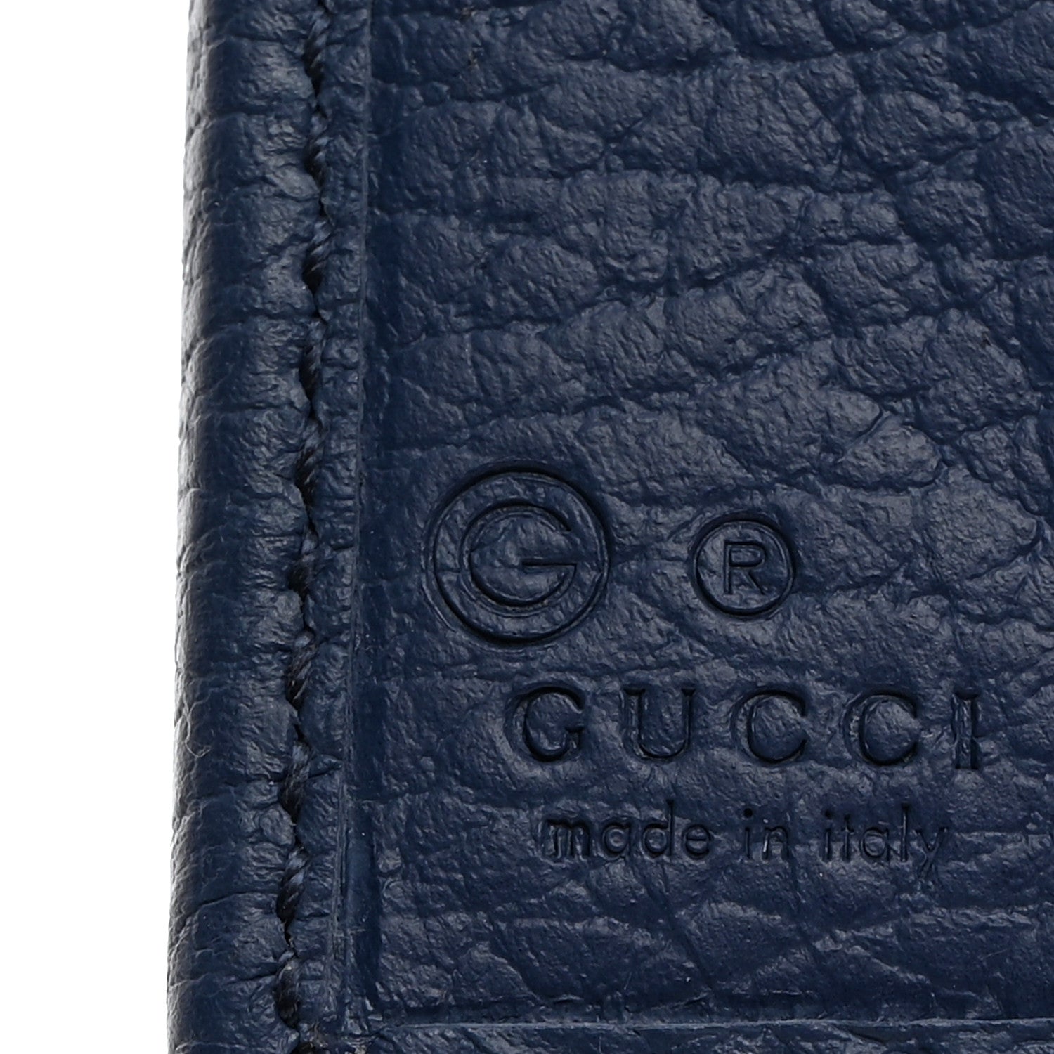 Gucci Dollar Calfskin Interlocking G French Wallet Caspian 8 of 9