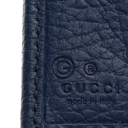 Gucci Dollar Calfskin Interlocking G French Wallet Caspian 8 of 9