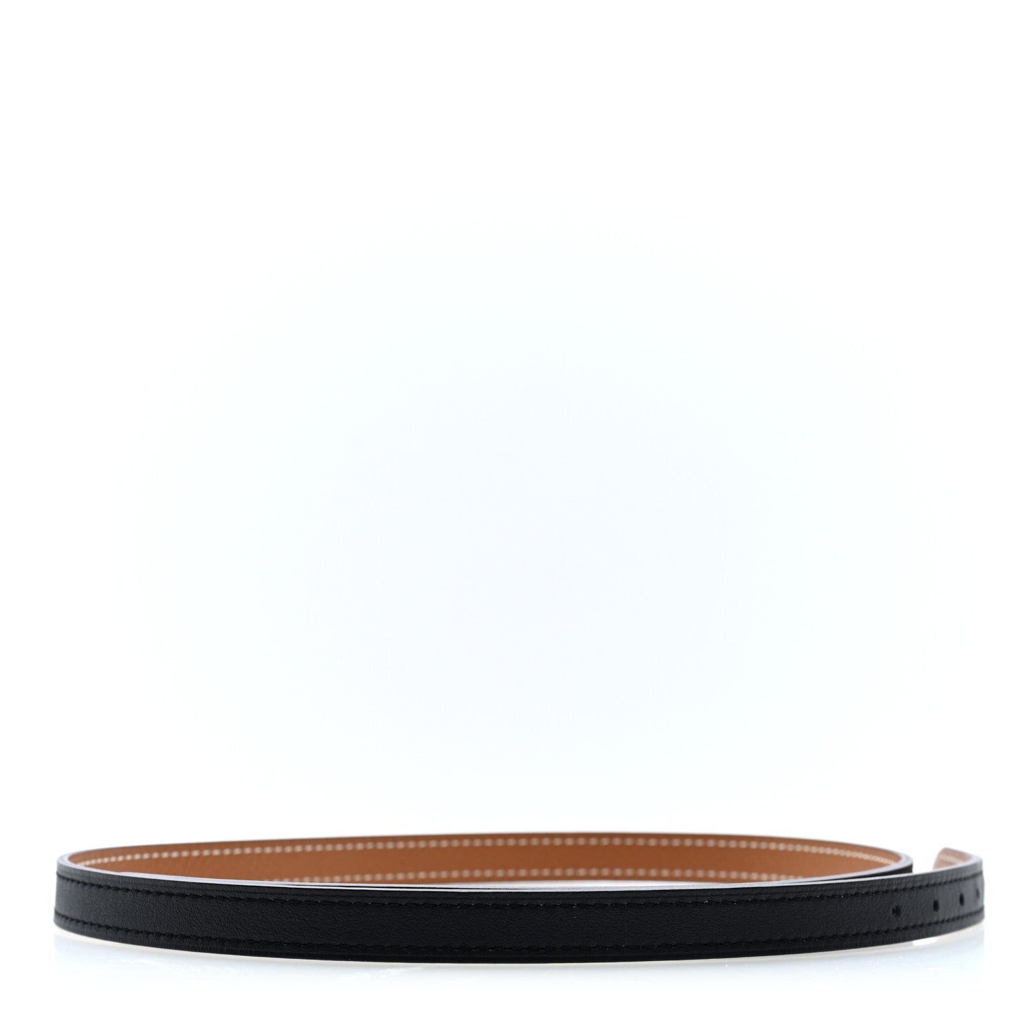 Hermes Epsom Swift 13mm Belt Strap 70 28 Gold Black 1 of 4