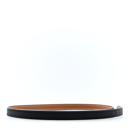 Hermes Epsom Swift 13mm Belt Strap 70 28 Gold Black 1 of 4