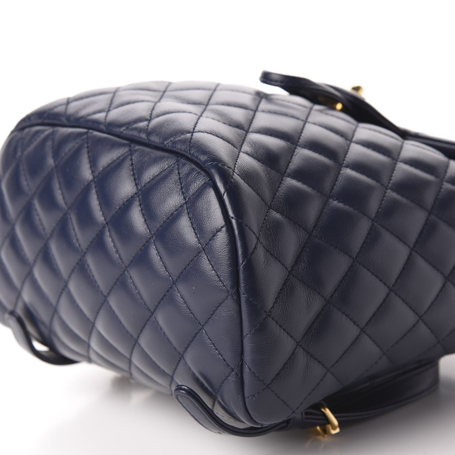 Chanel Calfskin Quilted Small Urban Spirit Backpack Navy 6 of 11