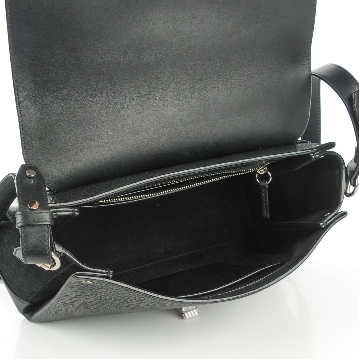 Calfskin PS Elliot Crossbody Black