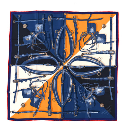 Hermes Silk Brides et Harnais de Pologne Scarf 70 1 of 3