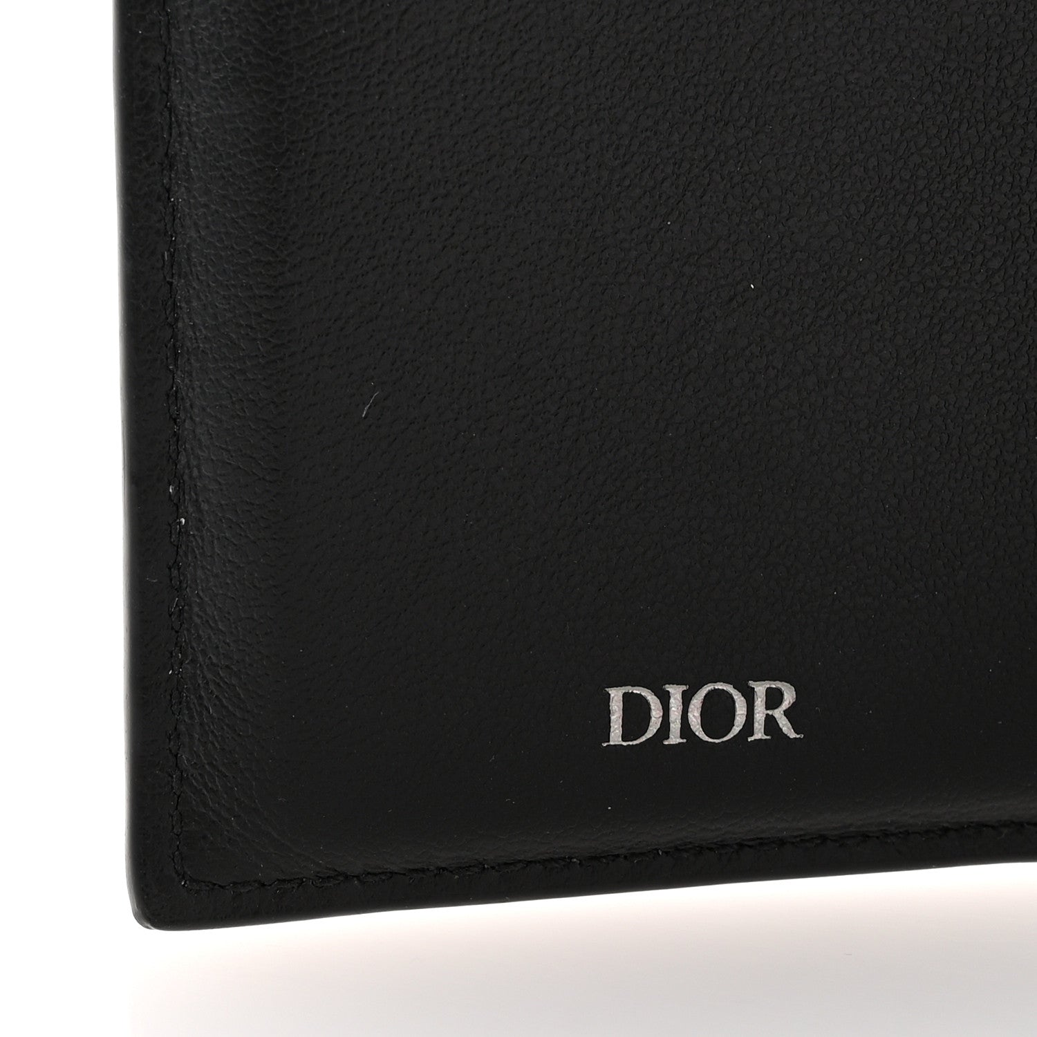Christian Dior Patent Vertical Card Holder Black 6 of 8