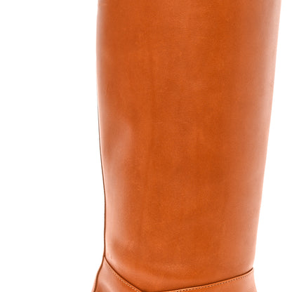Hermes Heritage Calfskin Story Boots 41 Naturel 9 of 12