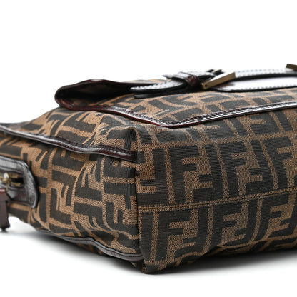 Fendi Zucca Pocket Shoulder Bag Tobacco 9 of 11