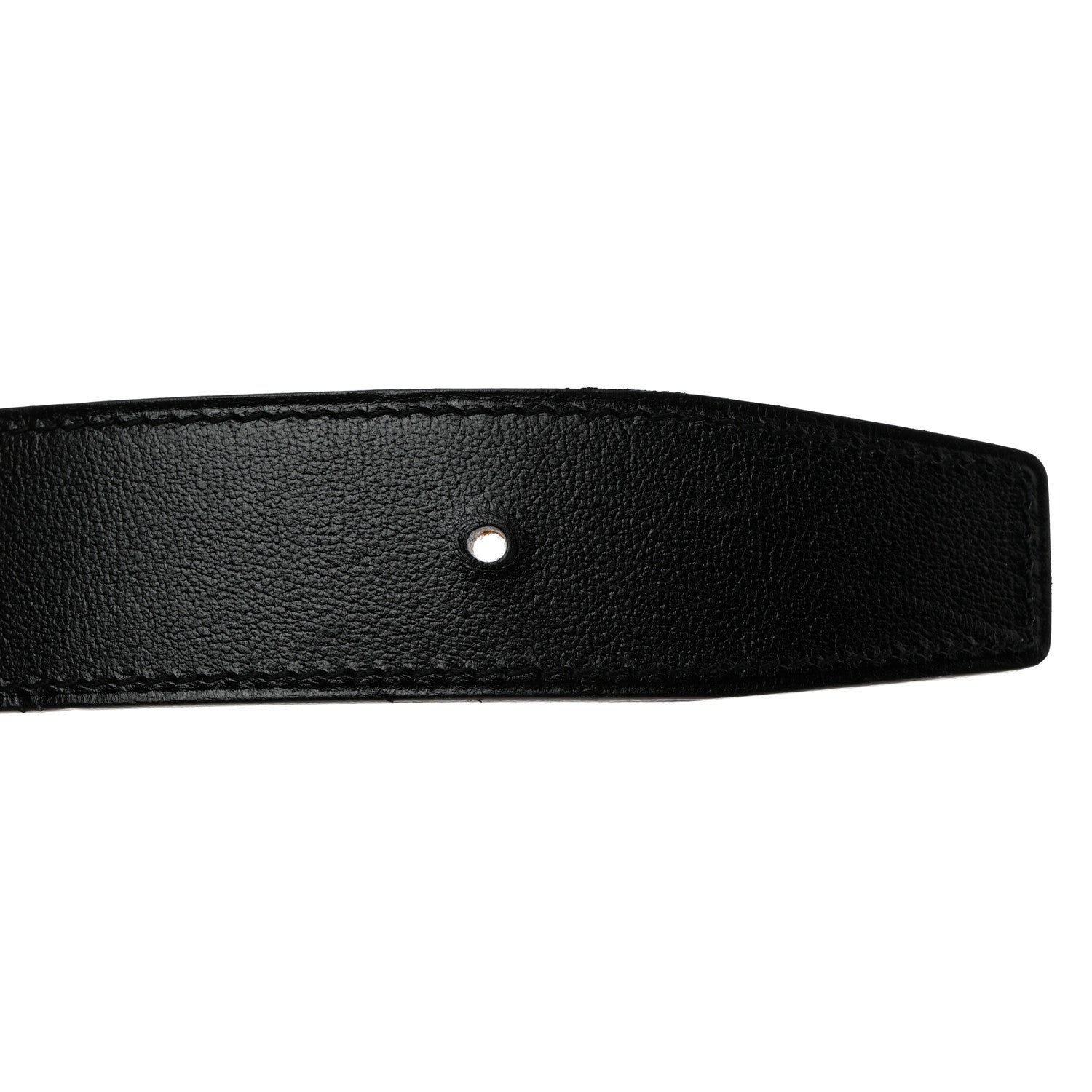 Hermes Box Togo 32mm H Belt 80 Black Gold 7 of 7