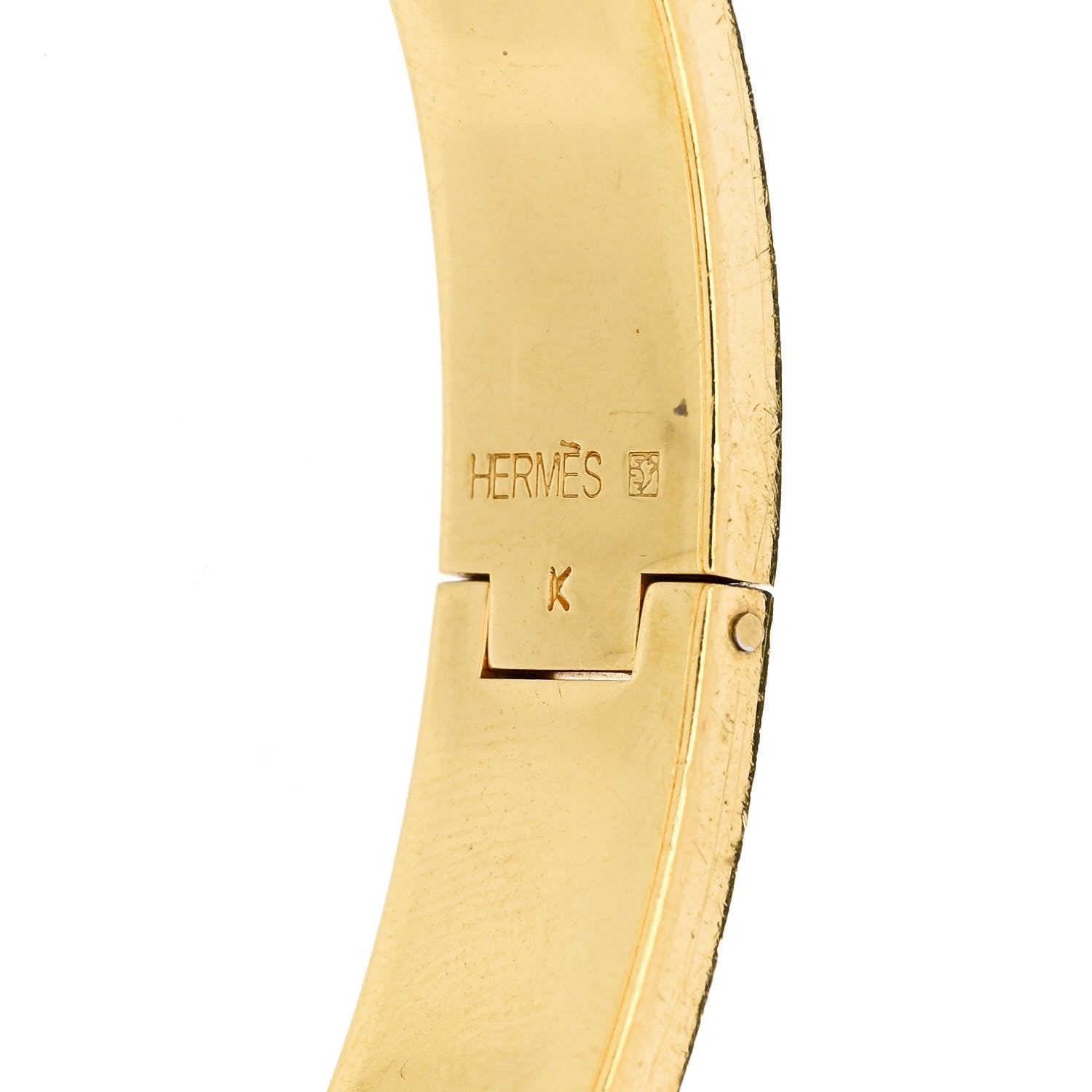 Hermes Enamel Narrow Clic Clac H Bracelet PM Black 4 of 4