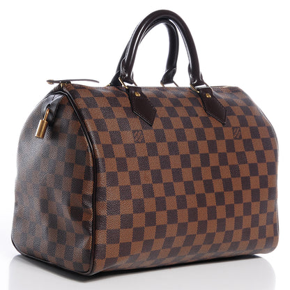 Louis Vuitton Damier Ebene Speedy 30 3 of 7