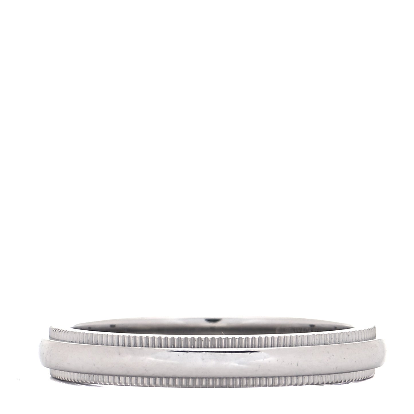 Platinum 3mm Milgrain Wedding Band Ring 54 7