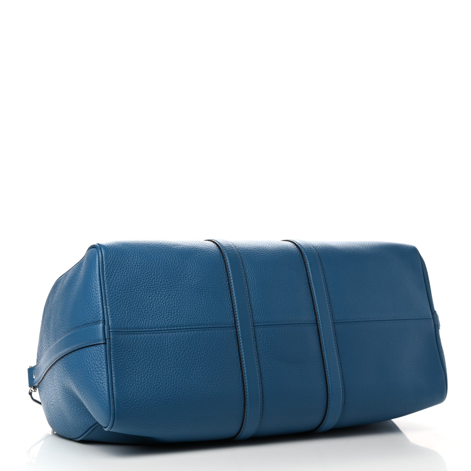 Louis Vuitton Taurillon Keepall Bandouliere 45 Bleu Canard 4 of 10