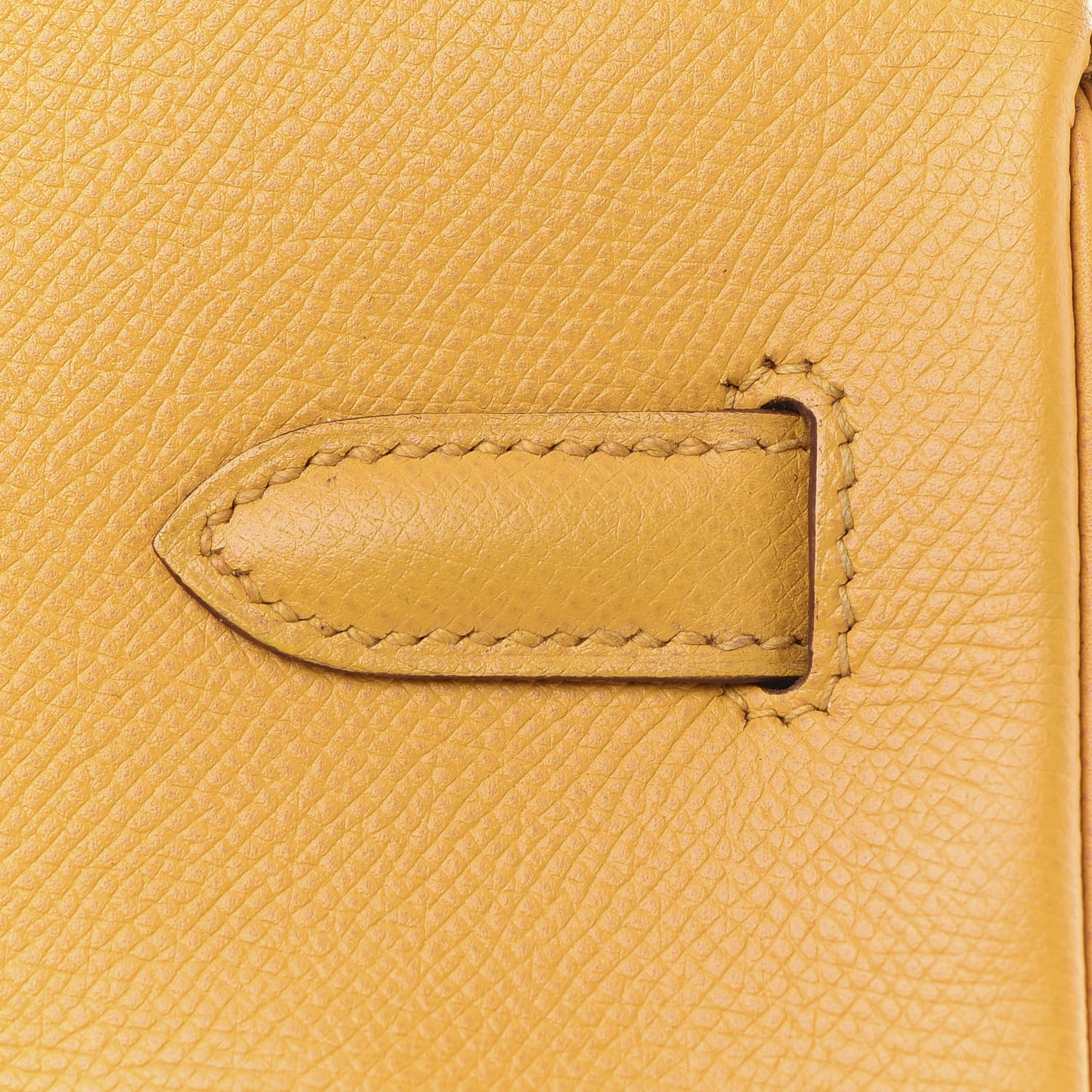 Epsom Birkin 35 Jaune Ambre